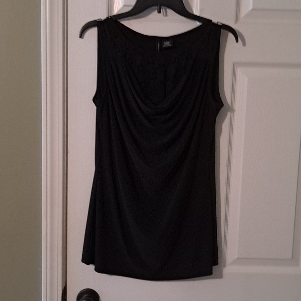 Drape neck blouse